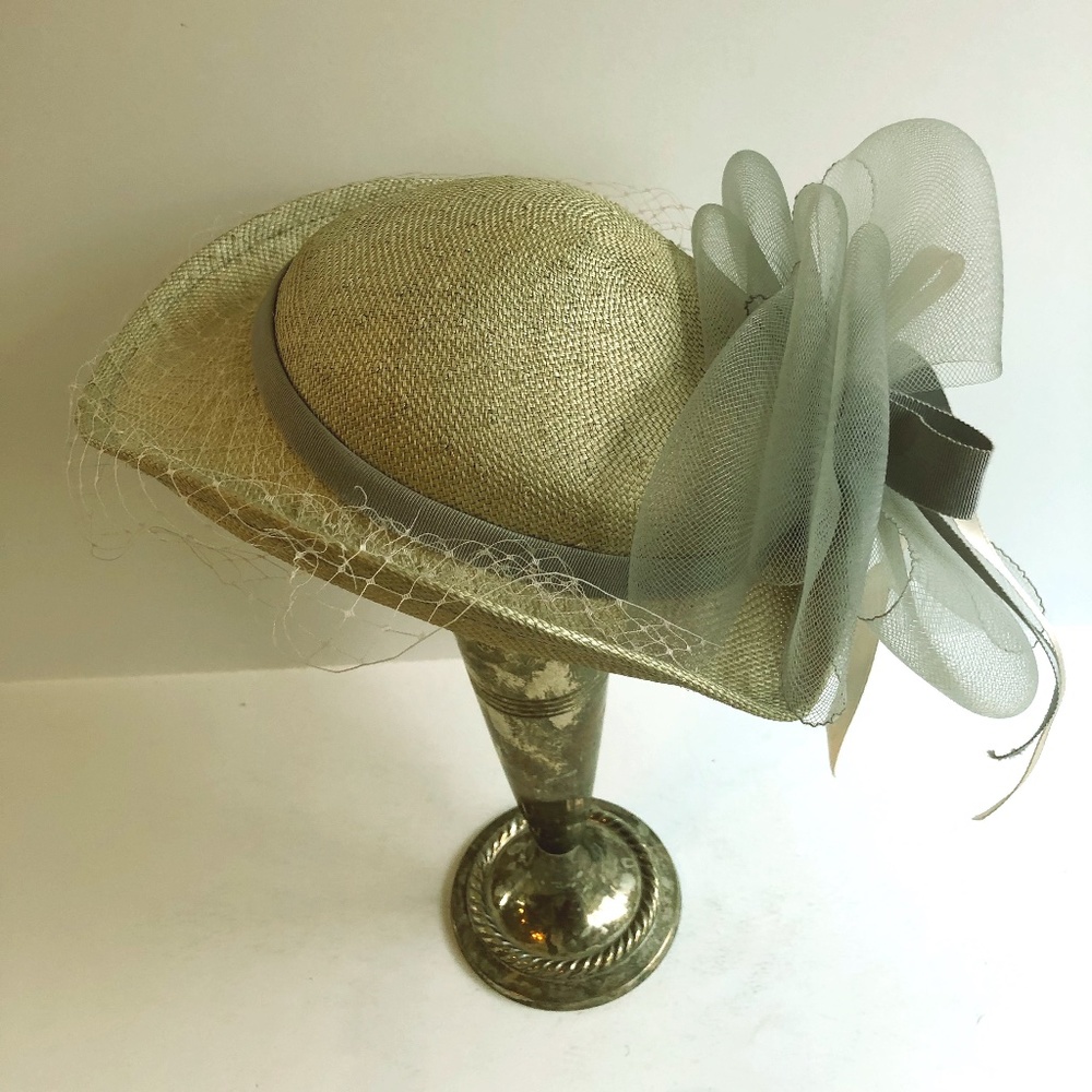 Decorative Derby or Church Hat with Bow